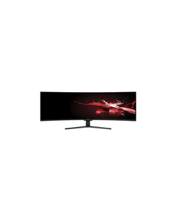 Монитор 49"    ACER  Nitro EI491CRPbmiiipx, VA, DisplayHDR 400, 3840x1080, DP Overclock:144Hz, HDMI:120Hz, 4ms, 178°/178°, 400nits, 3000:1, 2xHDMI + DP + Колонки  3Wx2