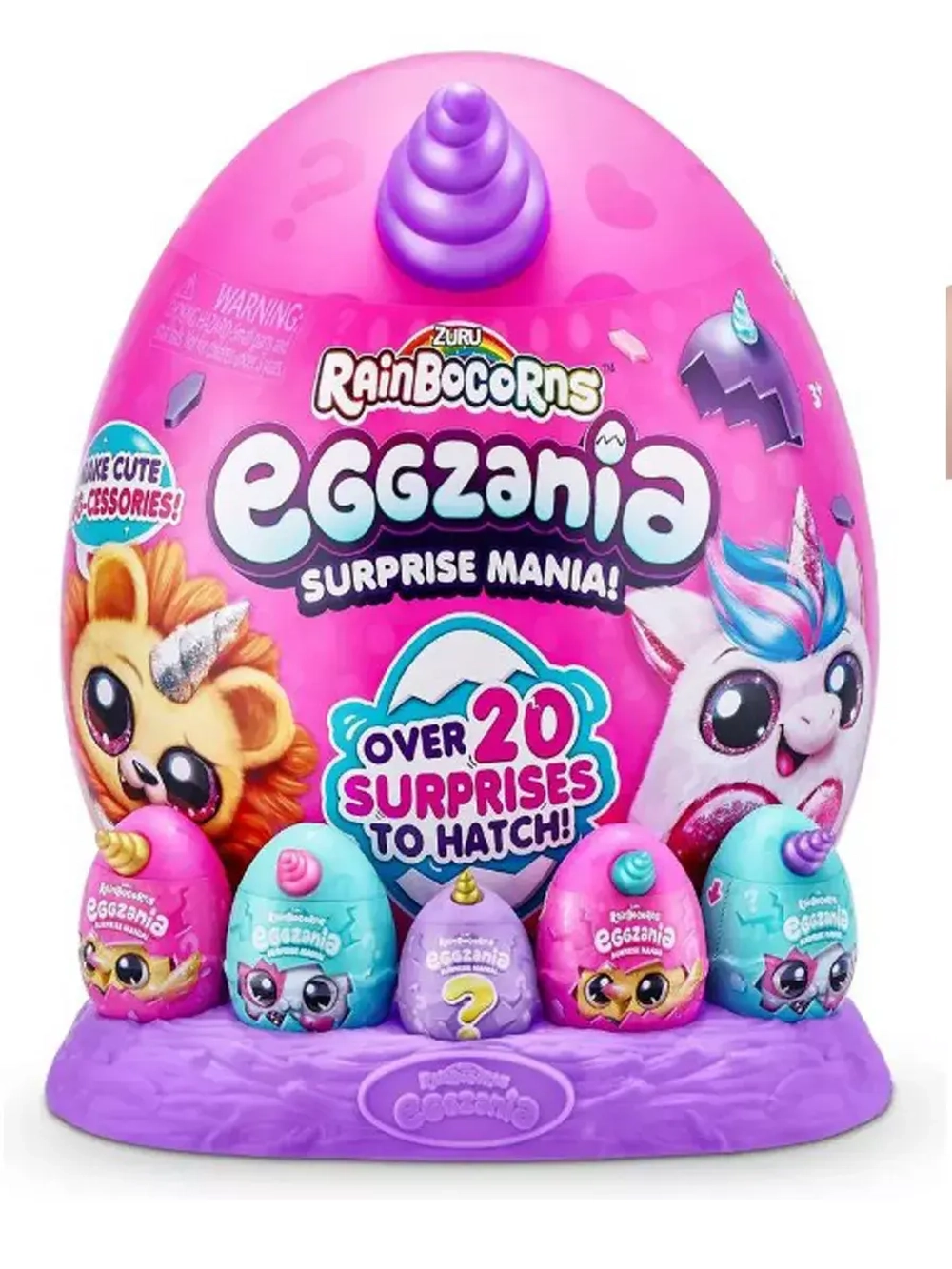 Мягкая игрушка сюрприз яйцо Rainbocorns Eggzania