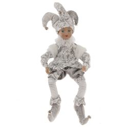 GAEM Игрушка набивная "Клоун" (муз, движ), L16 W13 H45 см (полка 24 см.)