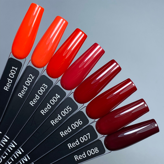 Гель-лак Moltini RED 005, 12 ml