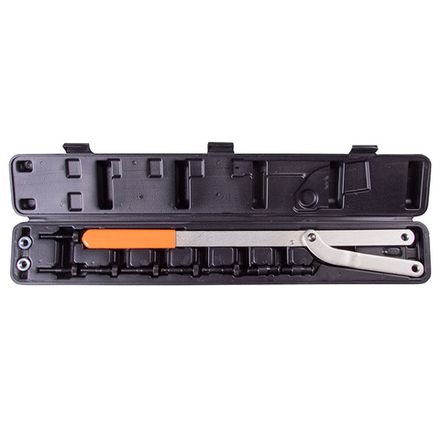 Цена на AFFIX (AF10320111C) Ключ фиксатор шкивов 40-220 мм, универсальный, кейс, 11 предметов