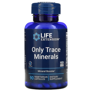 Life Extension Only Trace Minerals 90 veg capsules, Комплекс минералов