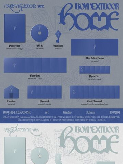 (ПРЕДЗАКАЗ) Альбом BOYNEXTDOOR - HOME 1st Studio Album RANDOM Version