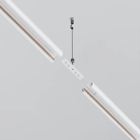 Коннектор прямой для низкопрофильного шинопровода Exility Technical tram034ci-r-41w