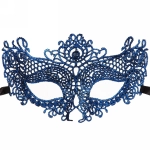 Маска кружево»Королева бала», микс цветов