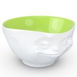 Чаша tassen grinning, 500 мл, белая-фисташковая