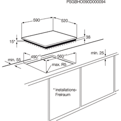 Электрическая варочная панель Electrolux EHF 6140 FOK
