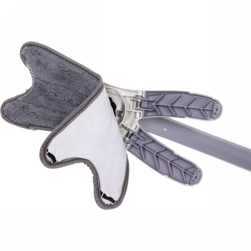 Швабра Селфи с отжимом с двумя насадками из микрофибры