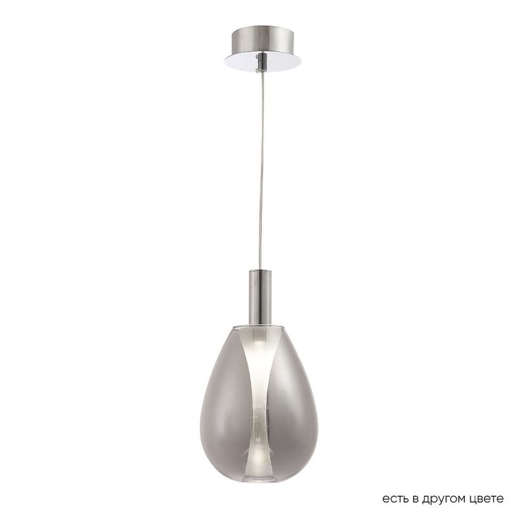 Подвесной светодиодный светильник Crystal Lux Gaudi SP4W Led Smoke