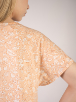 Женская персиковая сорочка (Арт. 5060SDX)