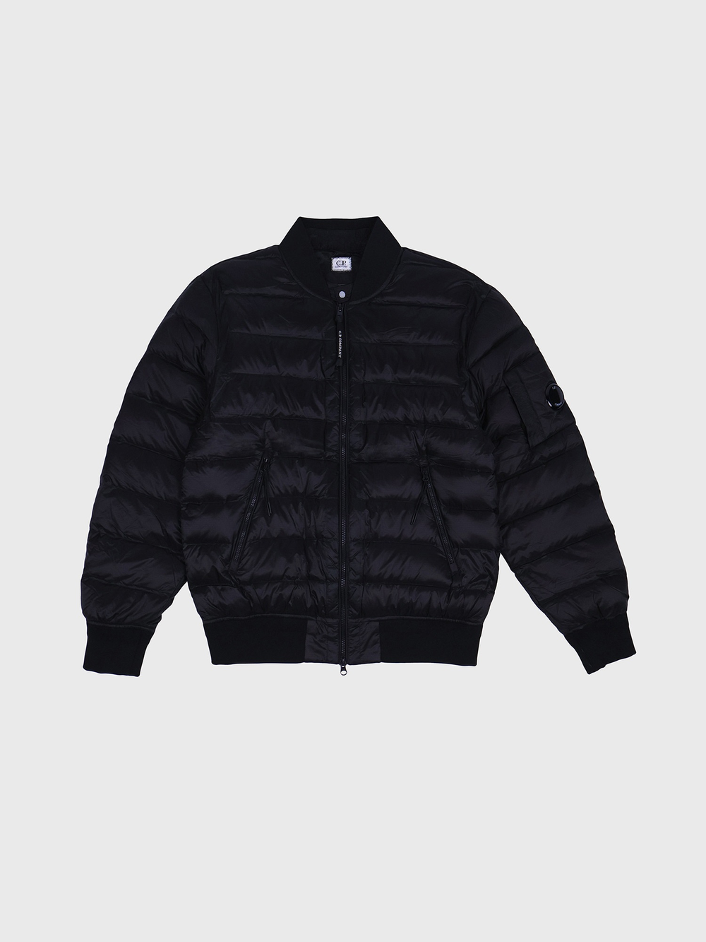 Пуховой бомбер C.P. Company D.D. Shell Bomber Down Jacket Black