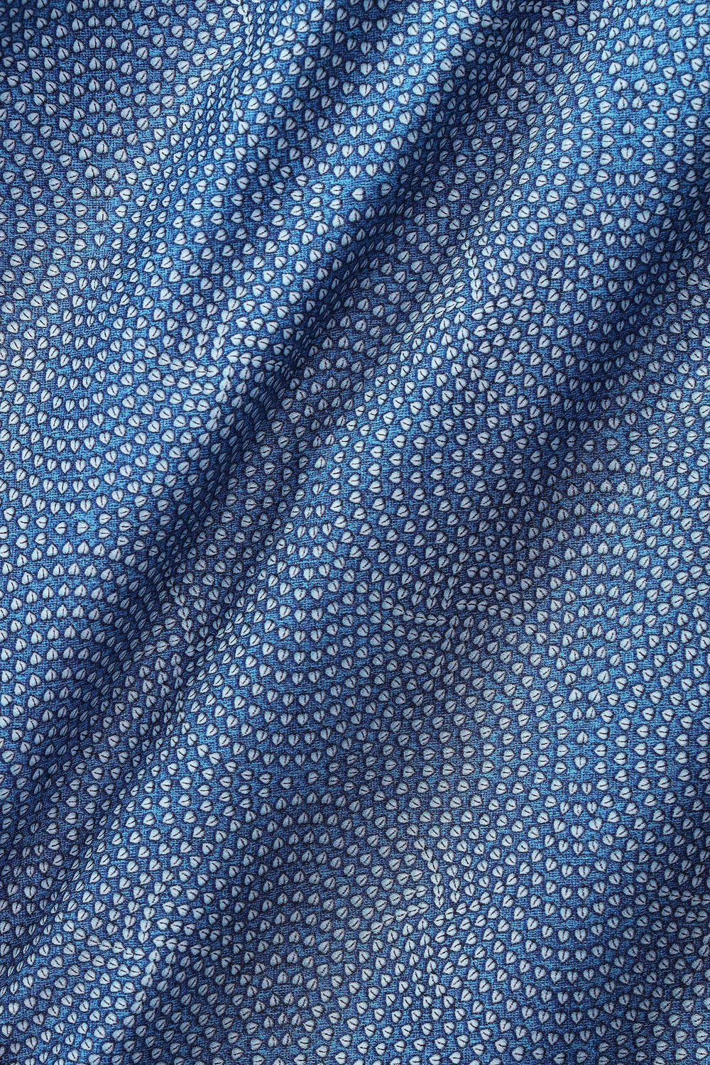 Сорочка мужская ZEER длинный рукав, цвет синий 56341 09