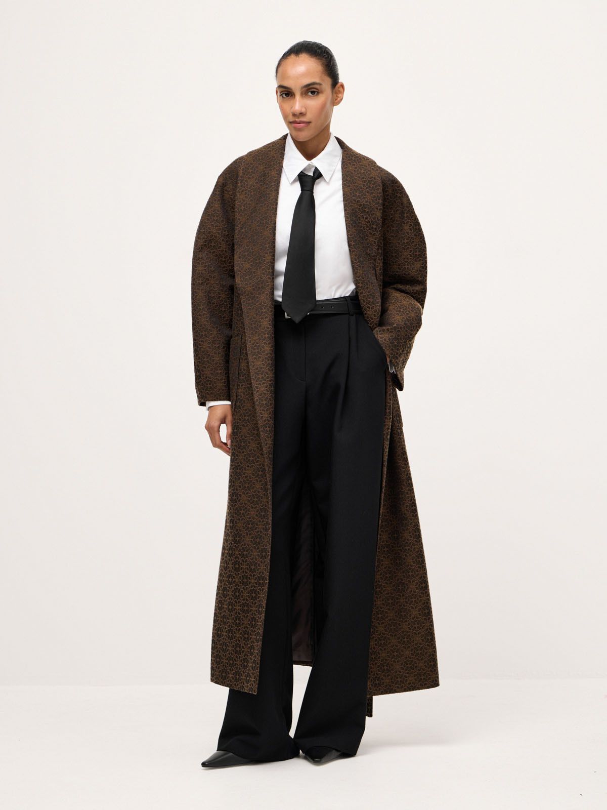 Роскошный тренч-халат Wealthy