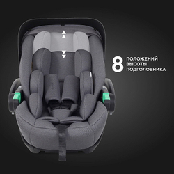 Детская коляска Rant Falcon Neo 3 в 1 с автокреслом Evomax Grey Sage