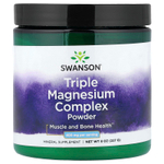 Swanson, Порошок тройного магниевого комплекса, 227 г (8 унций)