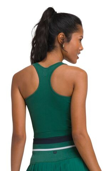 Женский топ теннисный Wilson Everyday Brami - зеленый