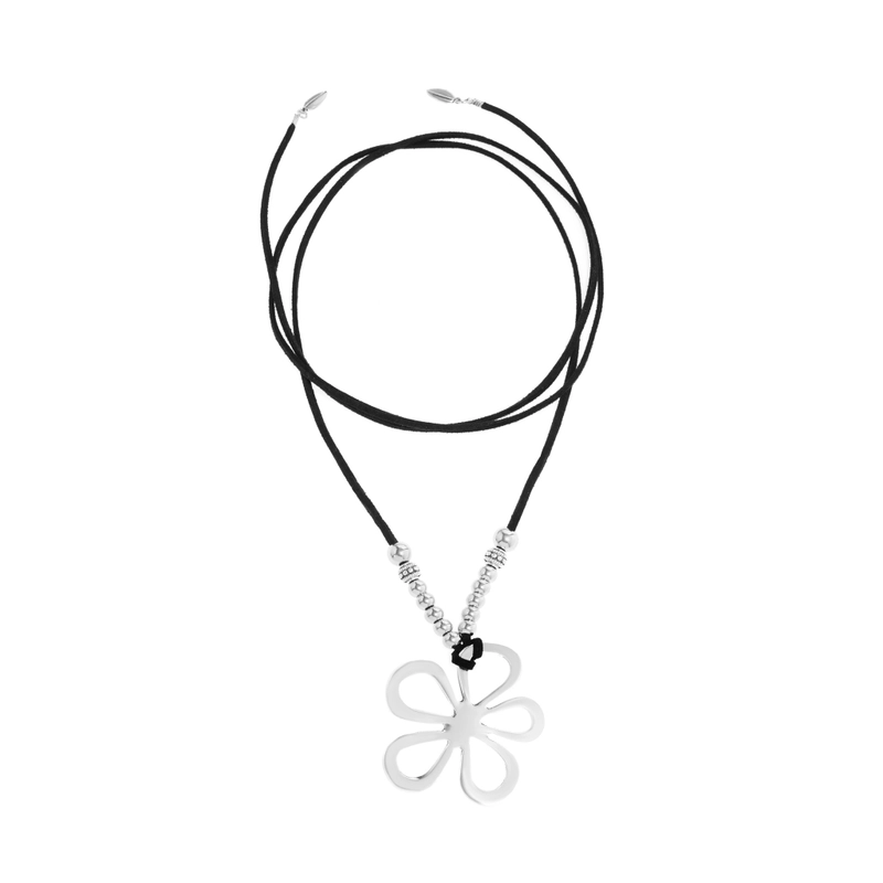 Колье Шнур с Ромашками