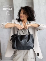 сумка через плечо классическая натуральная кожа