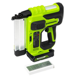 Гвоздезабивной пистолет аккумуляторный GREENWORKS 24V GD24BN 3400707, бесщёточный, без АКБ (3400707)