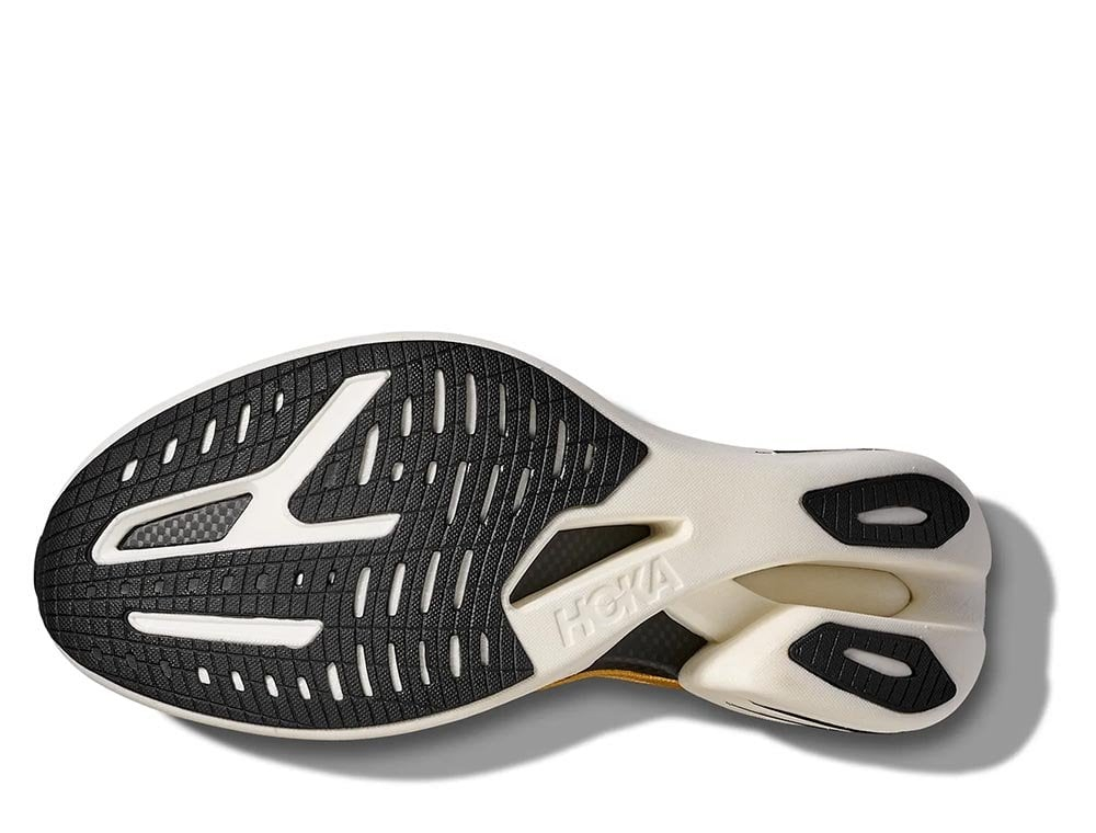 Кроссовки для бега мужские Hoka Cielo X1 2.0 черно-золотые
