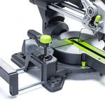 Торцовочная пила акк. Greenworks GD24MS216, 24V, б/щ, 4800 об/мин, 216x30мм,рез 65х310мм,с 1хАКБ 4Ач и быстрым ЗУ (1501707UB)