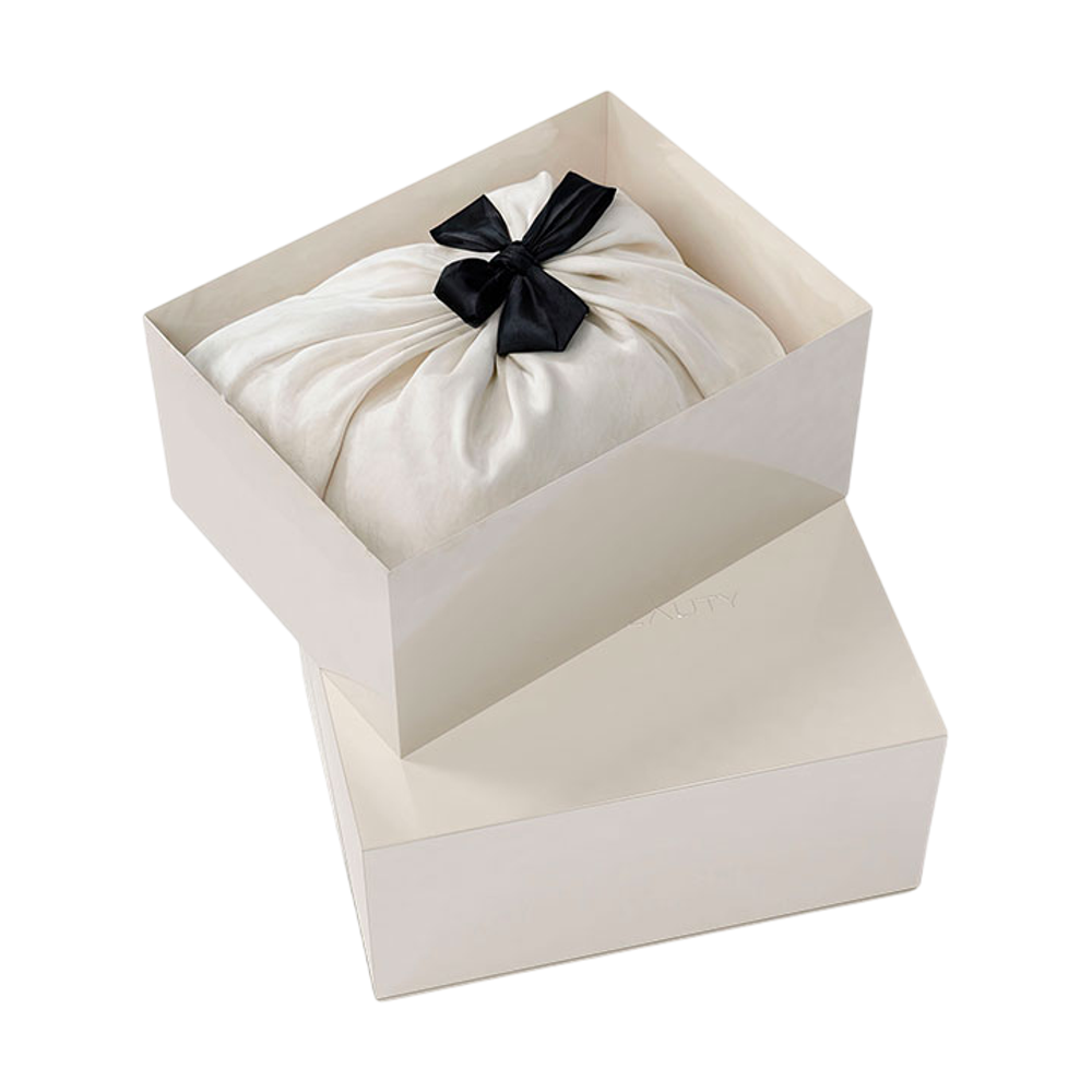 PAPUK BEAUTY Прозрачная косметичка молочная