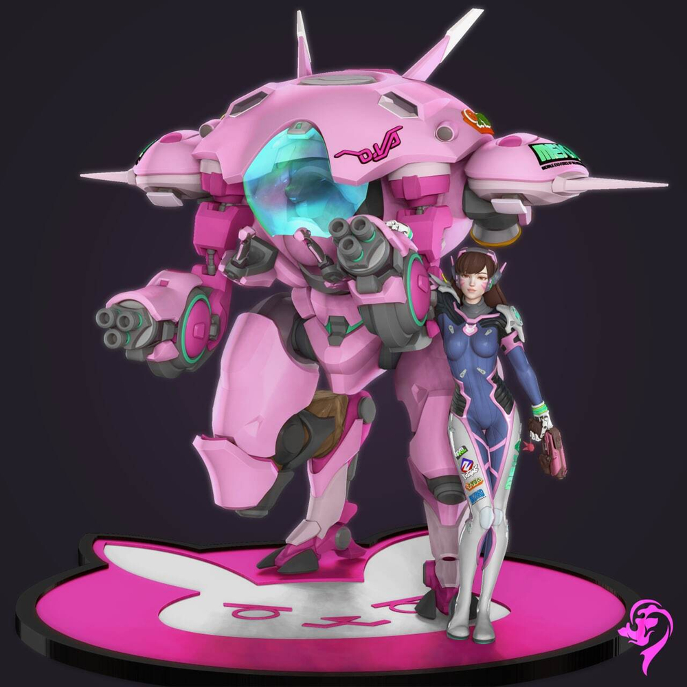 Фигурка Дива D.Va Hana Song Overwatch