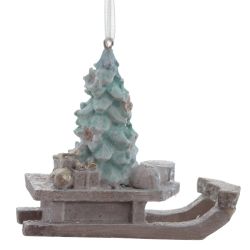 GAEM Изделие декоративное подвесное "Сани", L7,5 W3 H6,5 см