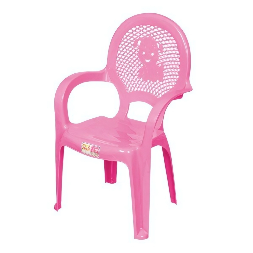 Стульчик. детский пепельно-розовый