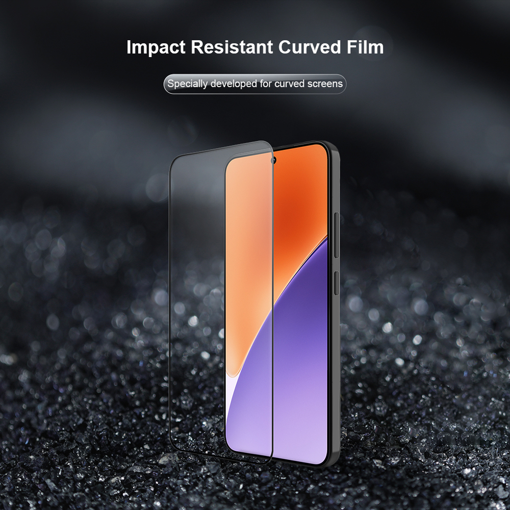 Защитная пленка 2шт. для экрана на Xiaomi 15 Pro и 15 Ultra от Nillkin, серия Impact Resistant Curved Film