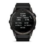 Смарт часы Garmin Tactix 7 Amoled edition, черный нейлоновый ремешок