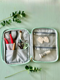 Пенал-оганайзер для хранения вязальных спиц и принадлежностей для рукоделия БОЛЬШОЙ