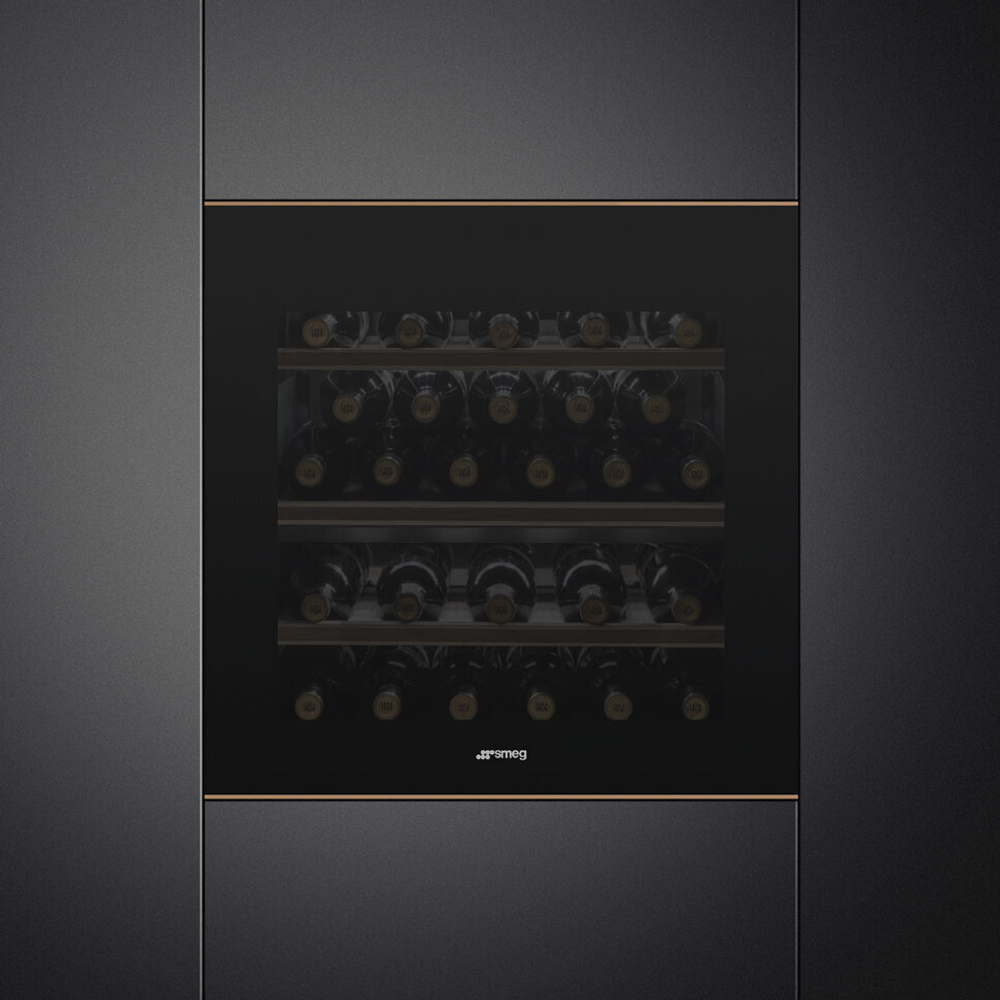 Холодильный шкаф для вина встраиваемый Smeg CVI629NR3