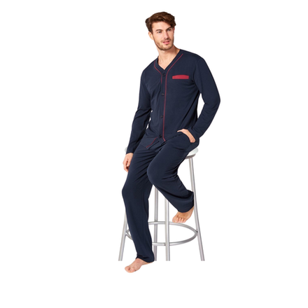 Домашний комплект для мужчин темно-синий Doreanse 4505