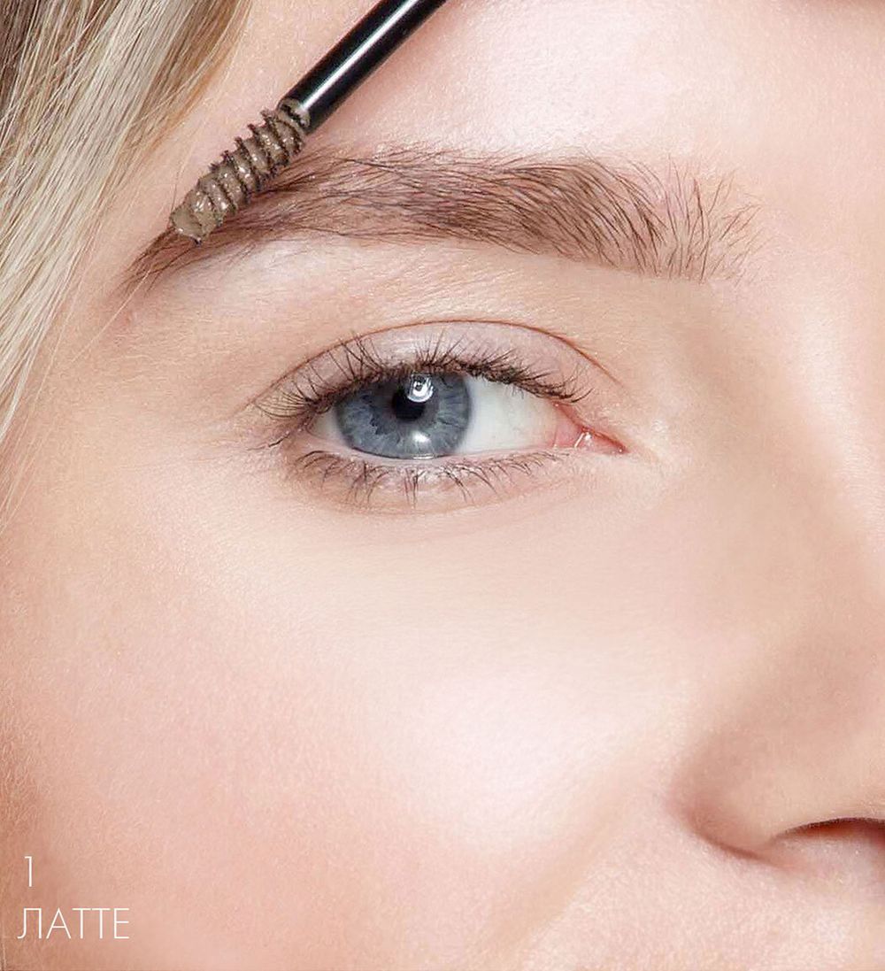 Гель-корректор для бровей LuxVisage BROW STYLER - 01 ЛАТТЕ