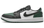 Jordan Air Jordan 1 Low Golf "Noble Green" wear-resistant breathable low-top golf shoes for men and women the same green