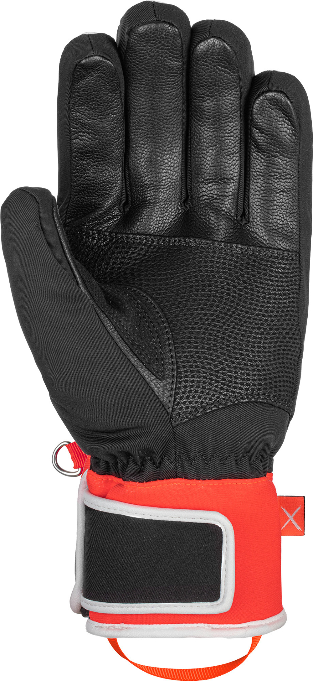 REUSCH перчатки горнолыжные 6011233_7810 Worldcup Warrior R-Tex XT Black/White/Fluo Red