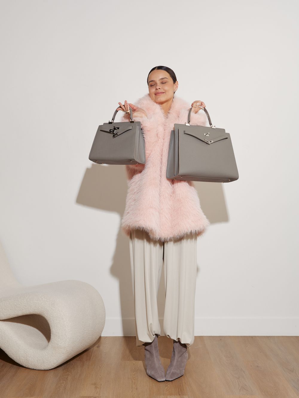 TOOMATCH LARGE BAG GREY