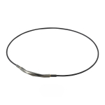 Ожерелье METAX RAKUWA NECKLACE DIAMOND-CUT черное