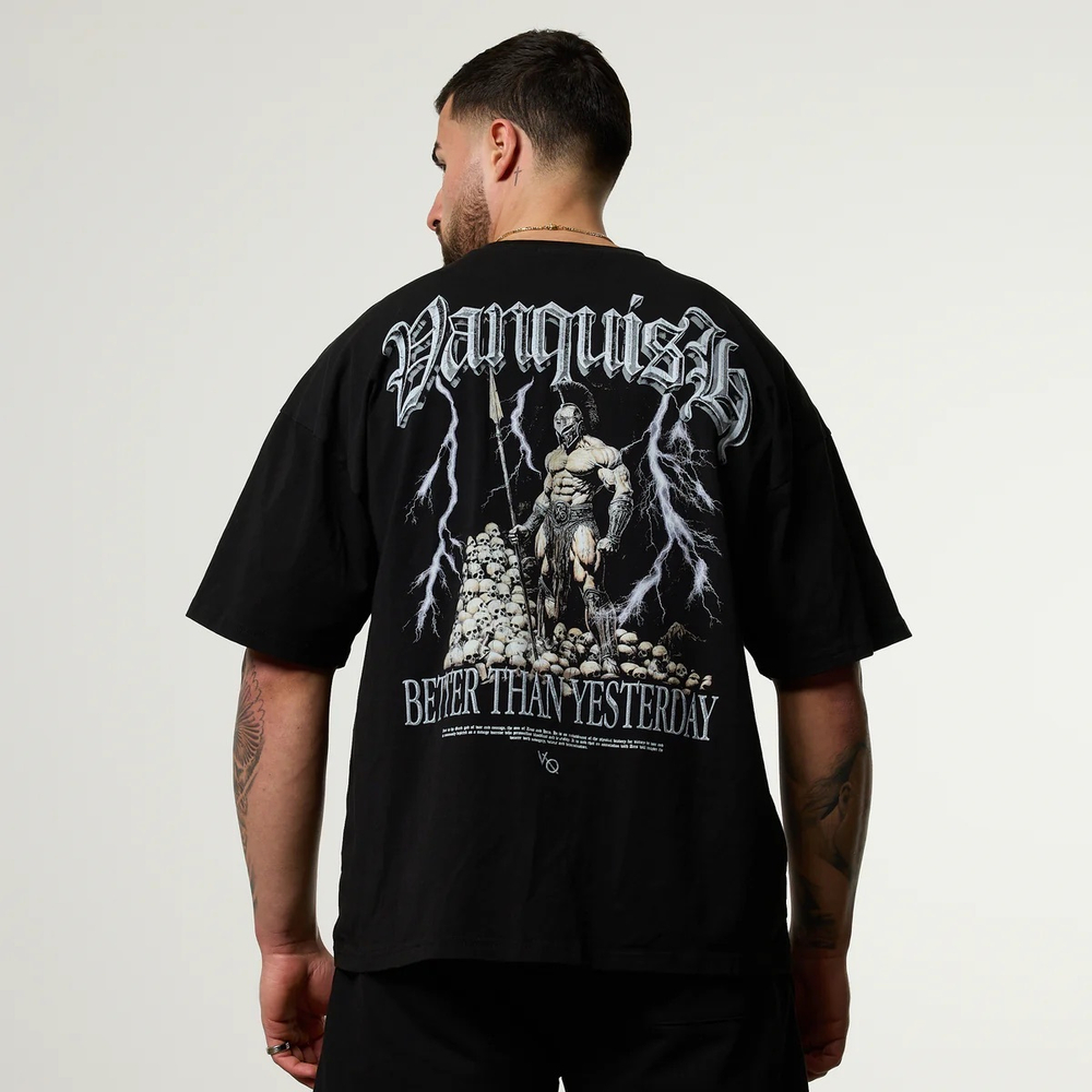 Футболка VANQUISH Olympus Black Ares Oversized T-Shirt
