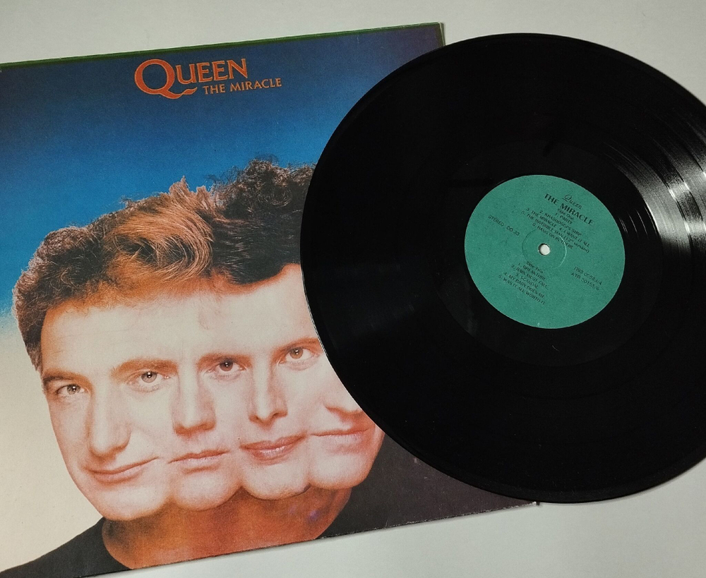 Винтажная виниловая пластинка LP Queen The Miracle (Россия 1993) I Want It All