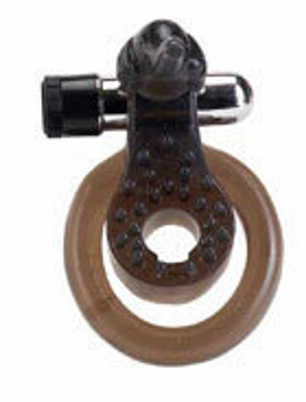 Эрекционное кольцо с вибратором *Слоник*