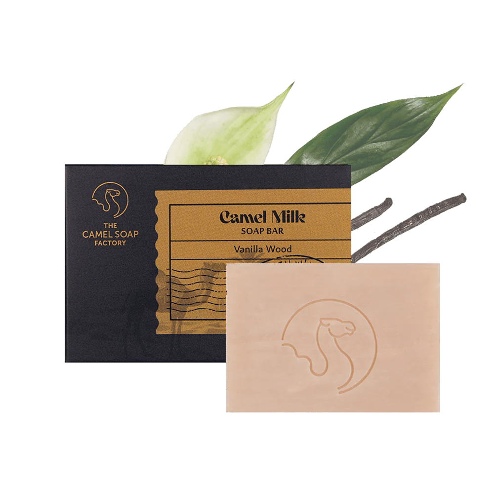 Camel Soap Factory — Camel Milk Soap Bar: Vanilla Wood 140g / Мыло с верблюжьим молоком: Ваниль и древесные ноты, 140г