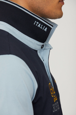 Футболка с воротом поло