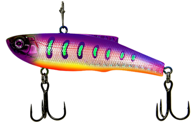 Раттлин EcoPro Vib Diana 70мм 15г #008 Крючок №6 Night Seamark