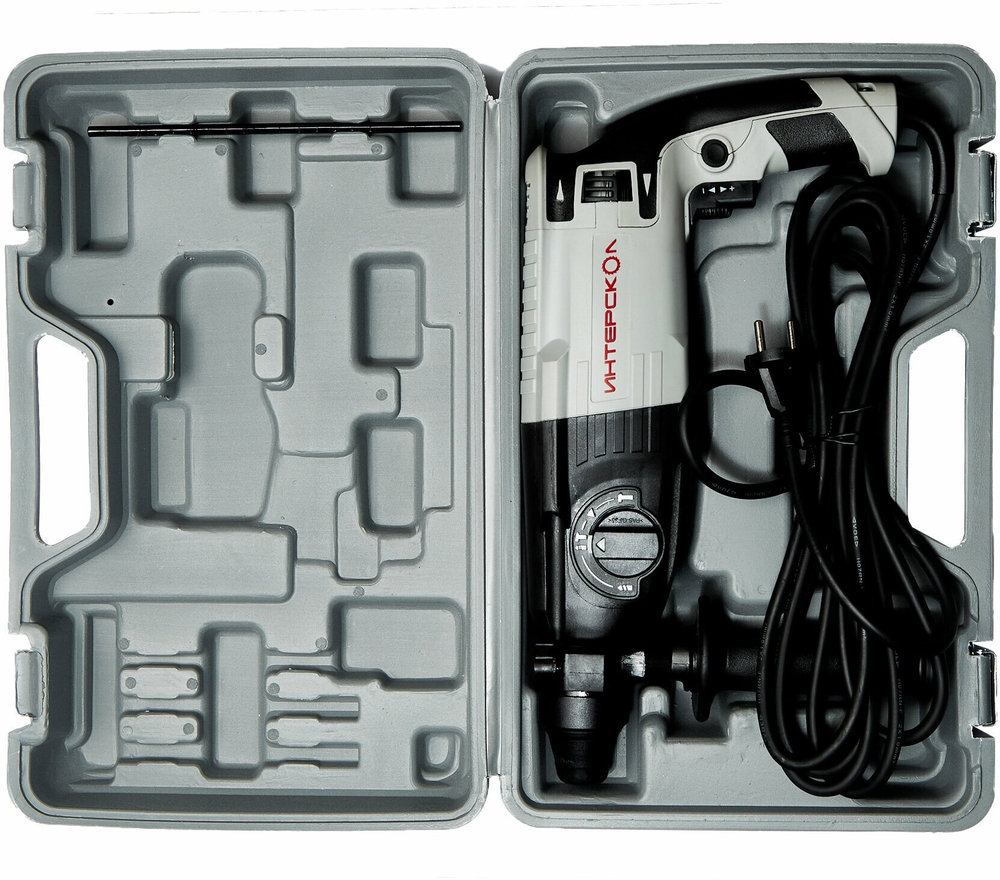 Перфоратор Интерскол П-26/800ЭР 426.0.1.00, без аккумулятора, 800 Вт