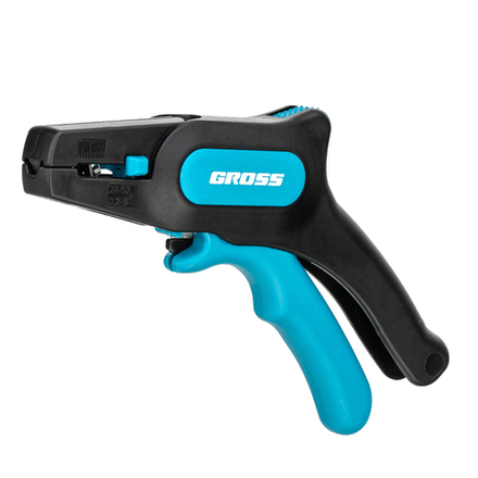 Щипцы для зачистки электропроводов 0.2-6 мм2 (10-24 AWG) лезвие: нержавеющая сталь Gross