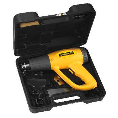 Фен строительный в кейсе STAYER, SHG-2000-BE