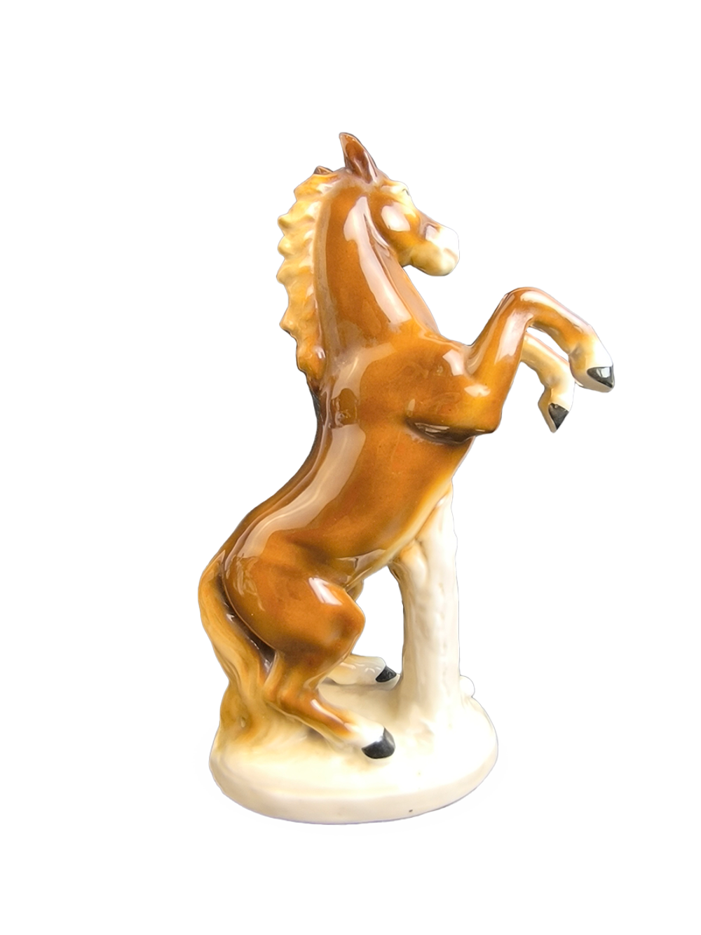 Фарфоровая статуэтка "Конь на дыбах" Grafenthal