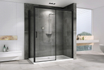 Душевой уголок Abber Komfort 130x90 AG93130B-S92B профиль Черный стекло прозрачное